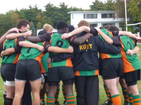 Charles River Team Huddle