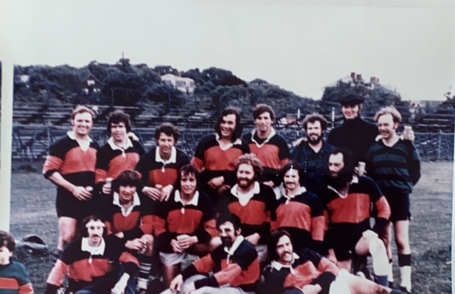 Charles River Rugby Team Photo 1973