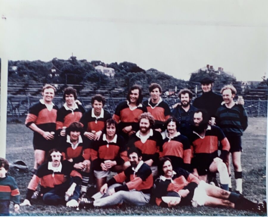 Charles River Rugby Team Photo 1973